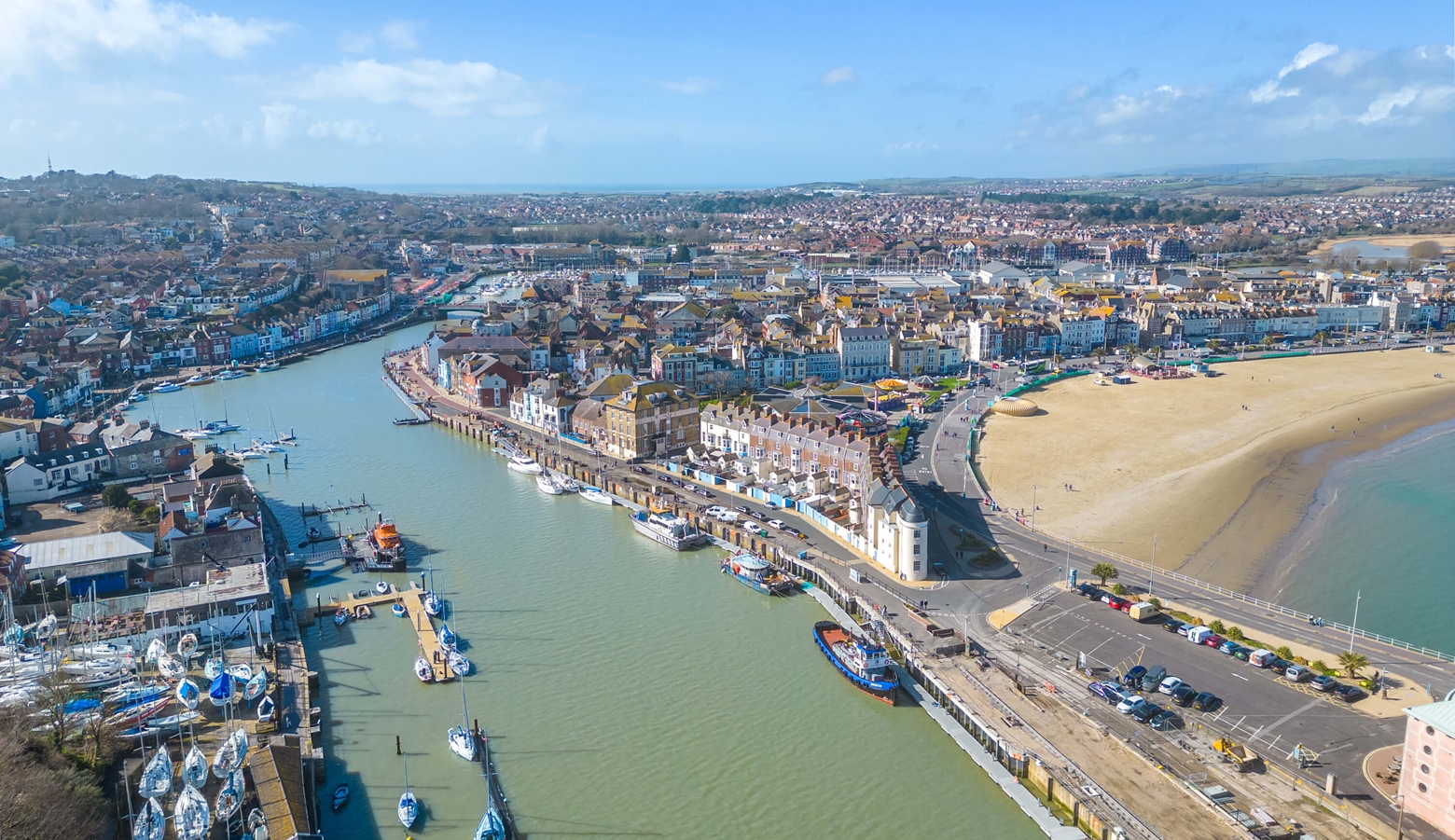 Weymouth Coastal Aerial