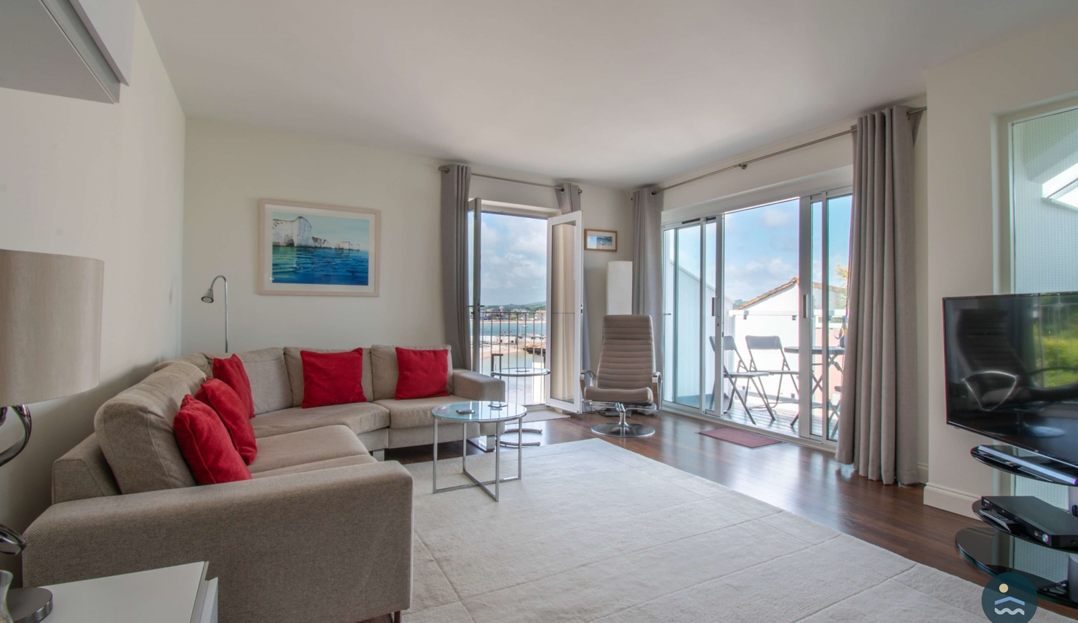 Living Area With Beautiful Views