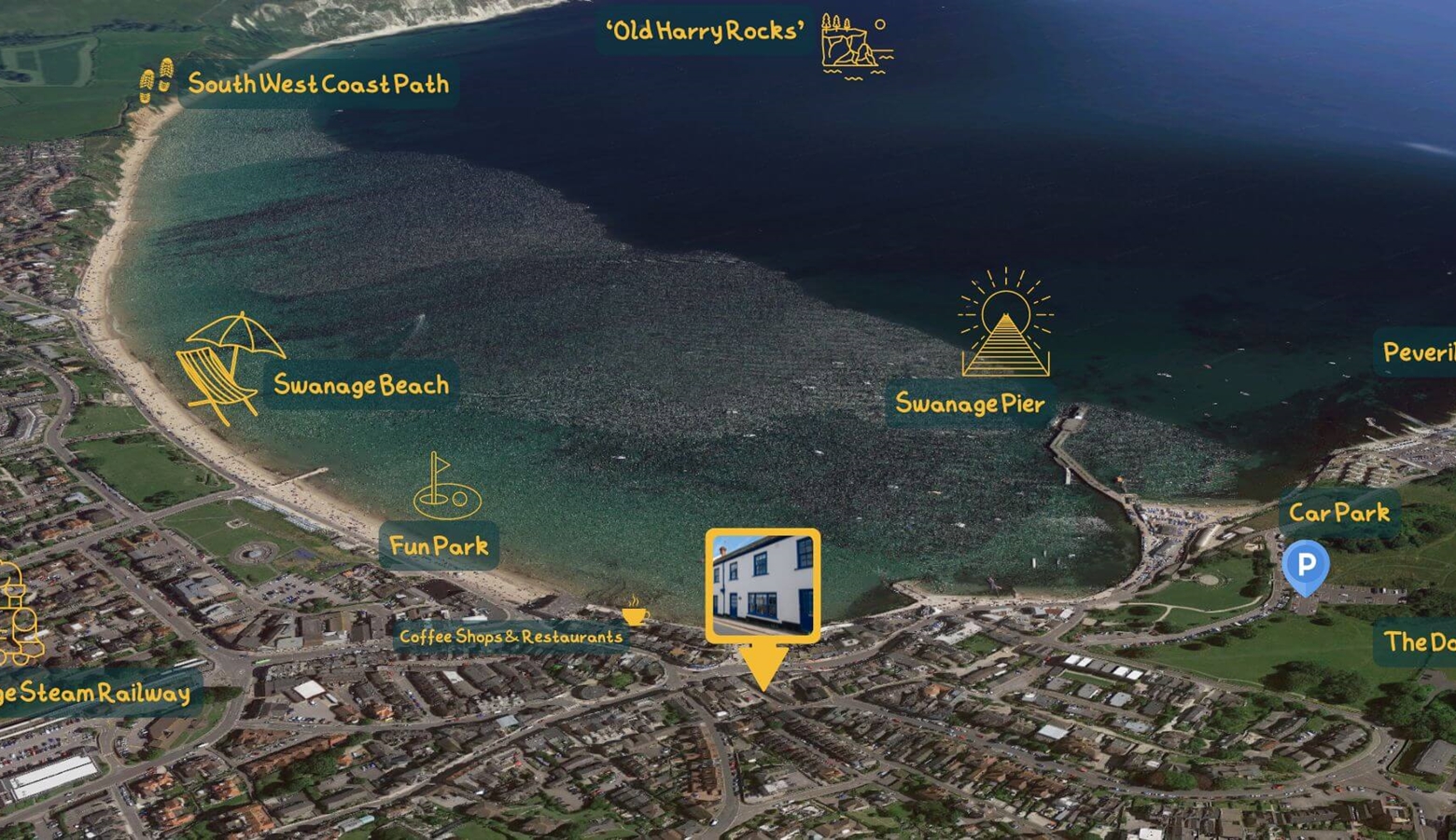 Cutter Cottage Area View