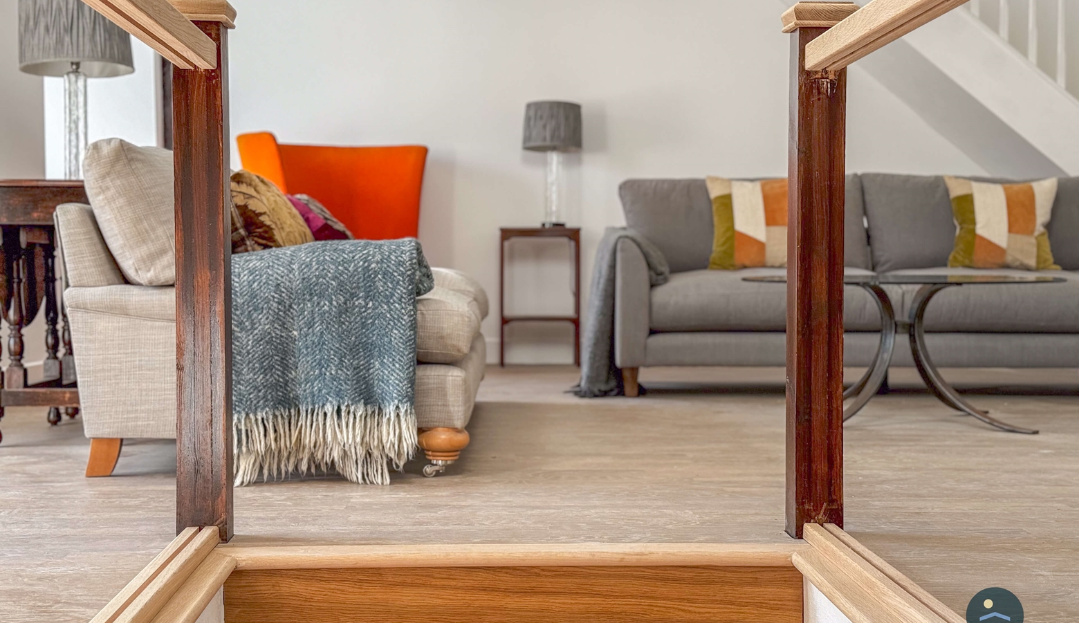 Steps To The Sitting Room