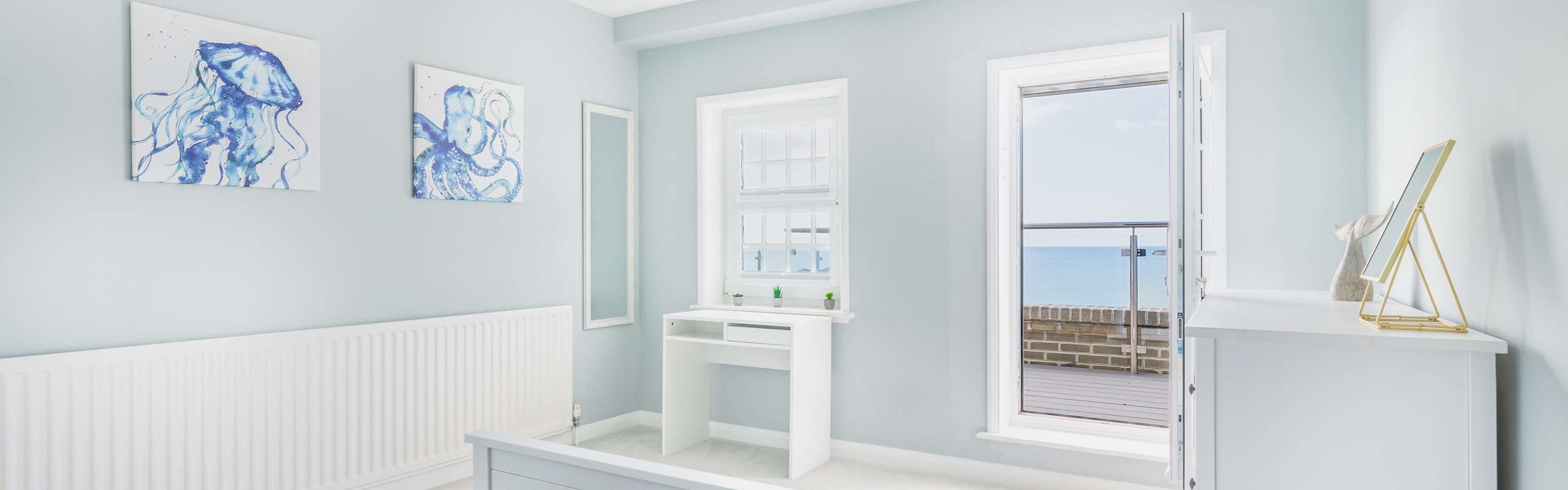 Bedroom Two & Access to the balcony