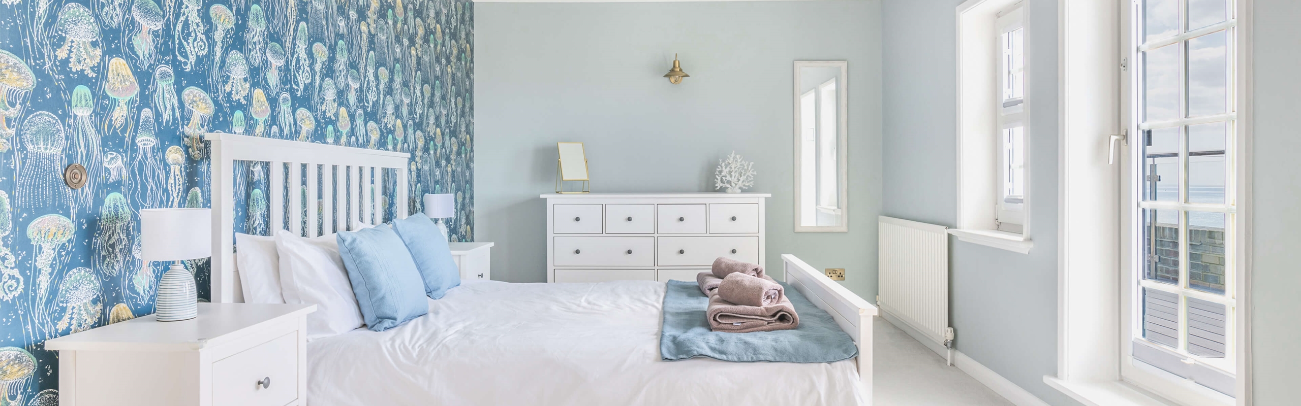 Bedroom One & Access to the balcony