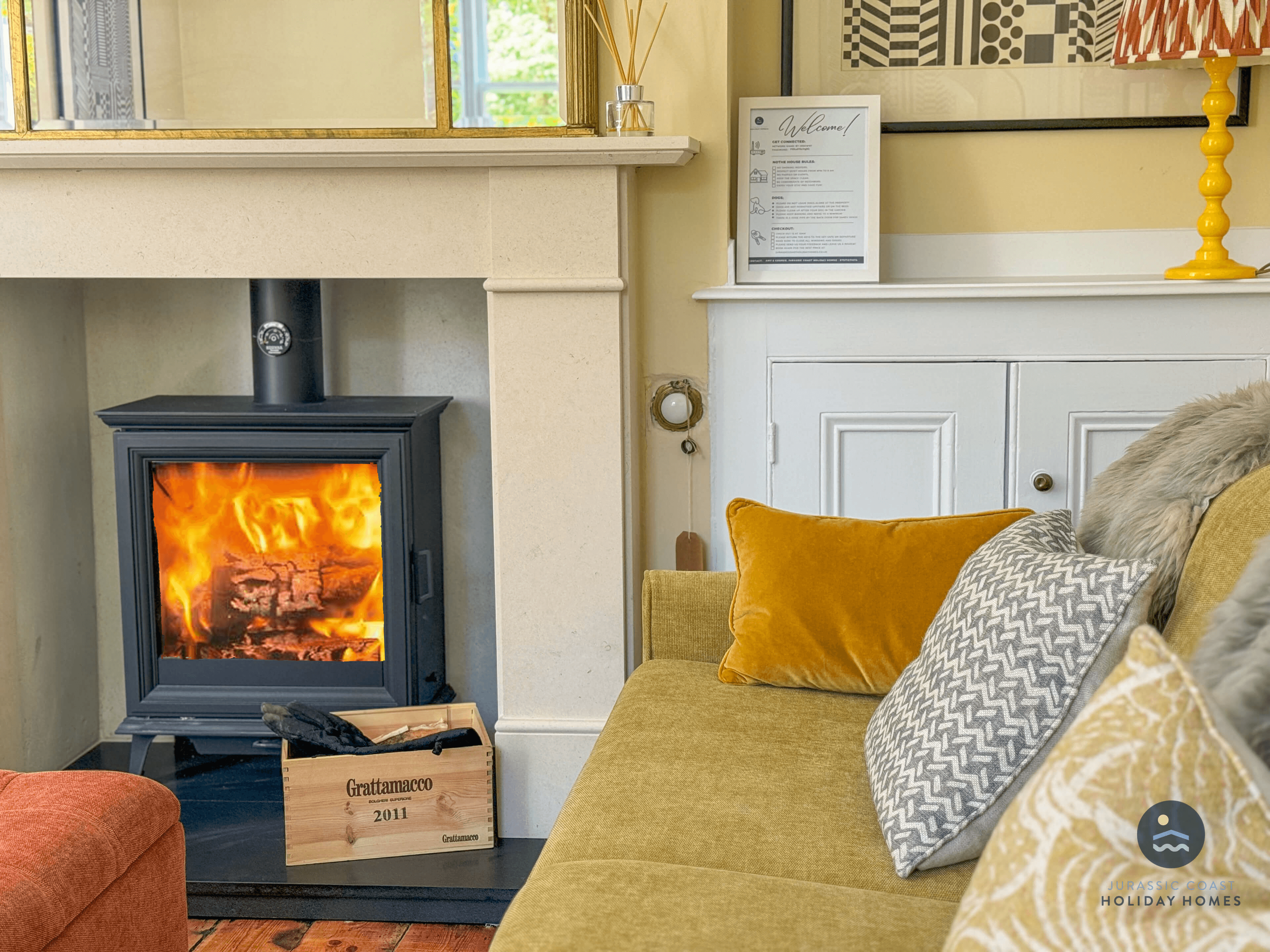 Woodburner Nothe House