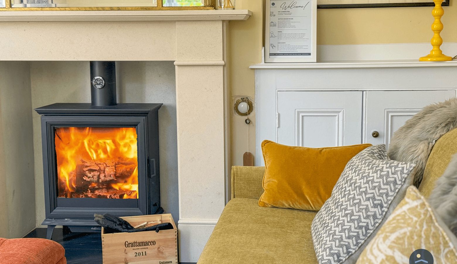 Woodburner Nothe House