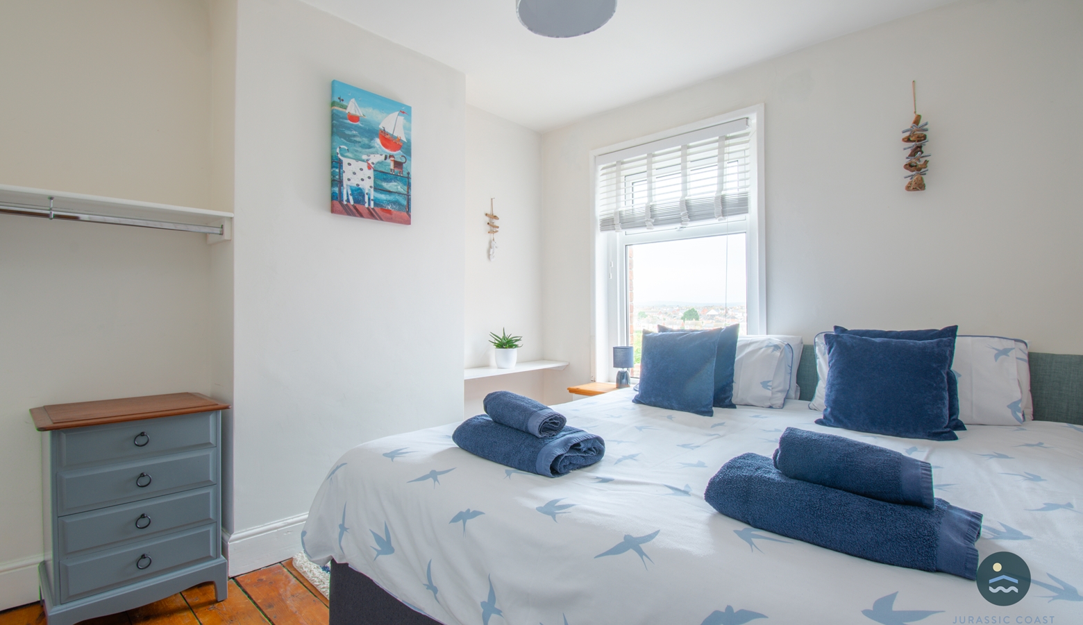 Twin beds joined to make a Super King