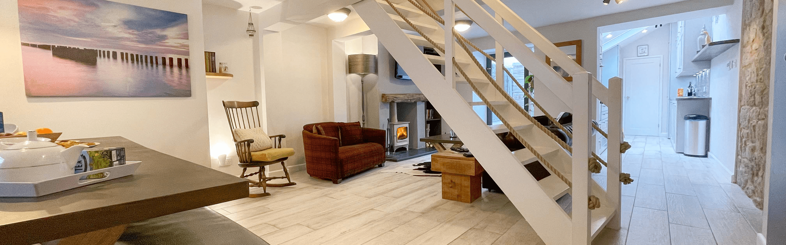 Open Plan Sitting Dining Room
